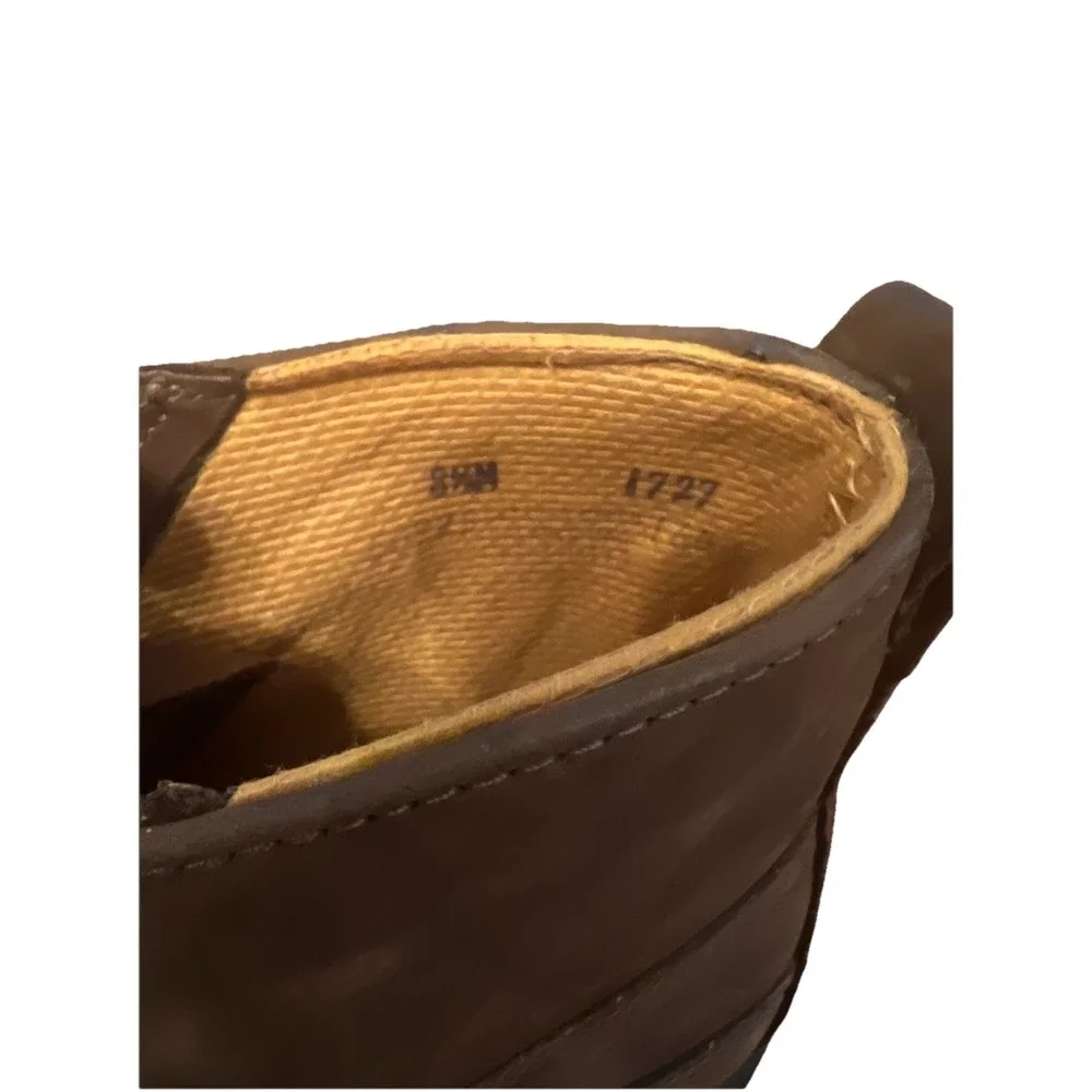 VTG Rocky GoreTex Chukka Boots Brown Leather Gumlite Vibram Workwear Sz 8.5 M